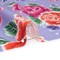 1 Yard Lilac Pink and Purple Bountiful Bushes Slubbed Gauzy Cotton Woven Fabric 55 inch Width